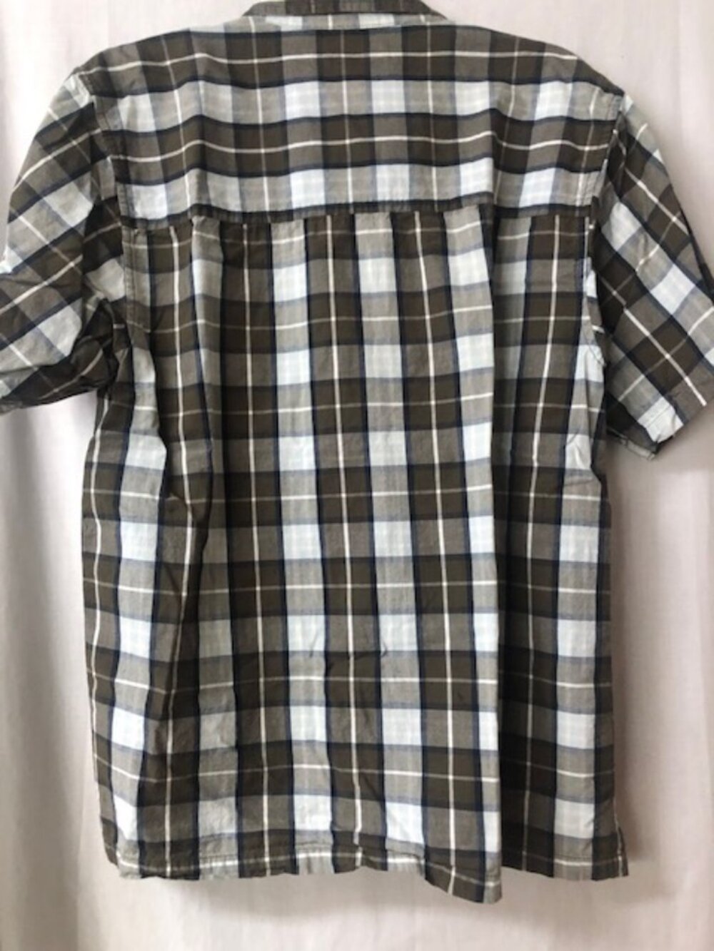 Urban Pipeline Boy’s Plaid Short Sleeve Button Down Shirt Size XL 18/20 - Picture 3 of 4